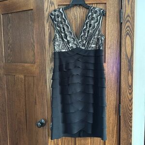 Jessica Howard lace bodice dress, Size 16